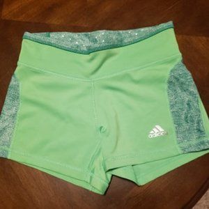 Adidas Climachill Athletic Shorts, sz Small, Lime